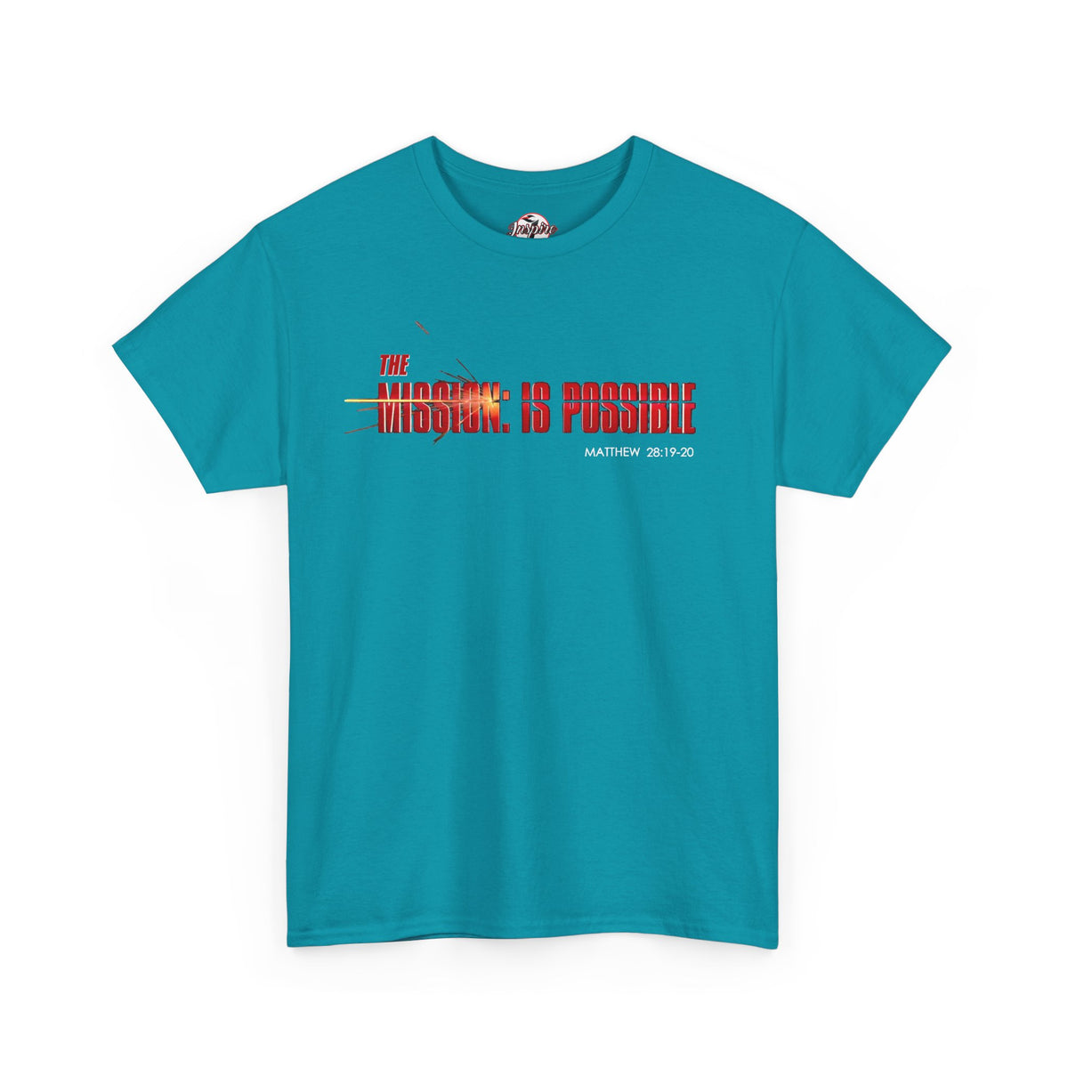 The Mission is Possible Motivational Unisex Graphic T-Shirt