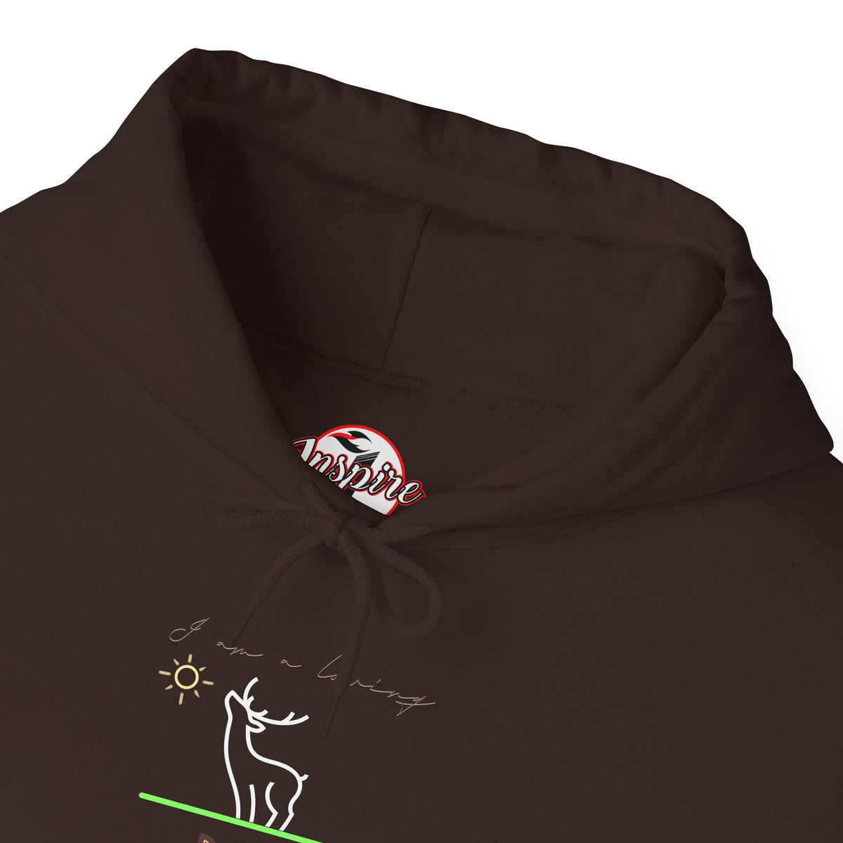 "Loving Doe" Inspirational Hooded Sweatshirt