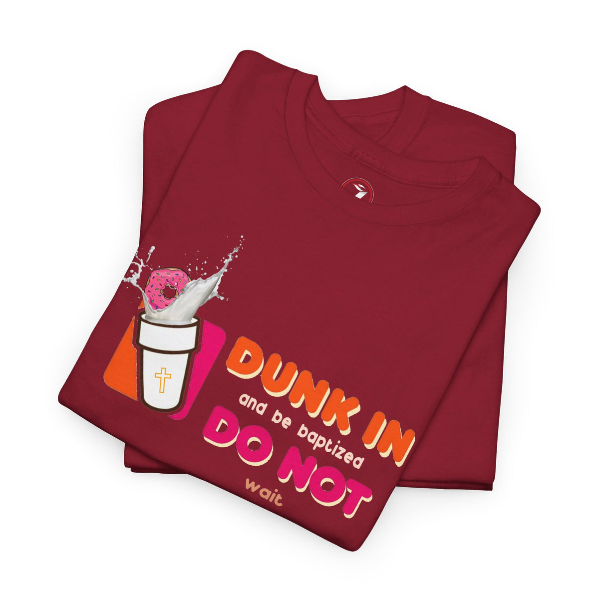 Dunkin Baptism Unisex Heavy Cotton Tee