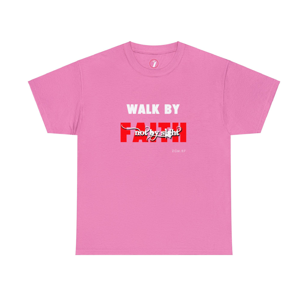Walk by Faith Unisex Heavy Cotton Tee