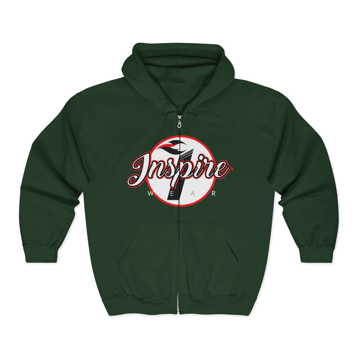 Inspire Wear Logo Full Zip Hoodie