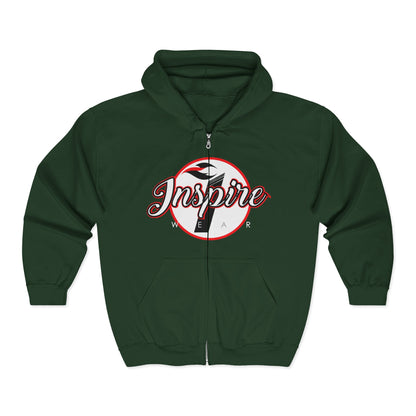 Inspire Wear Logo Full Zip Hoodie