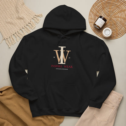 Inspire Wear IW Monogram Logo Pullover Hoodie