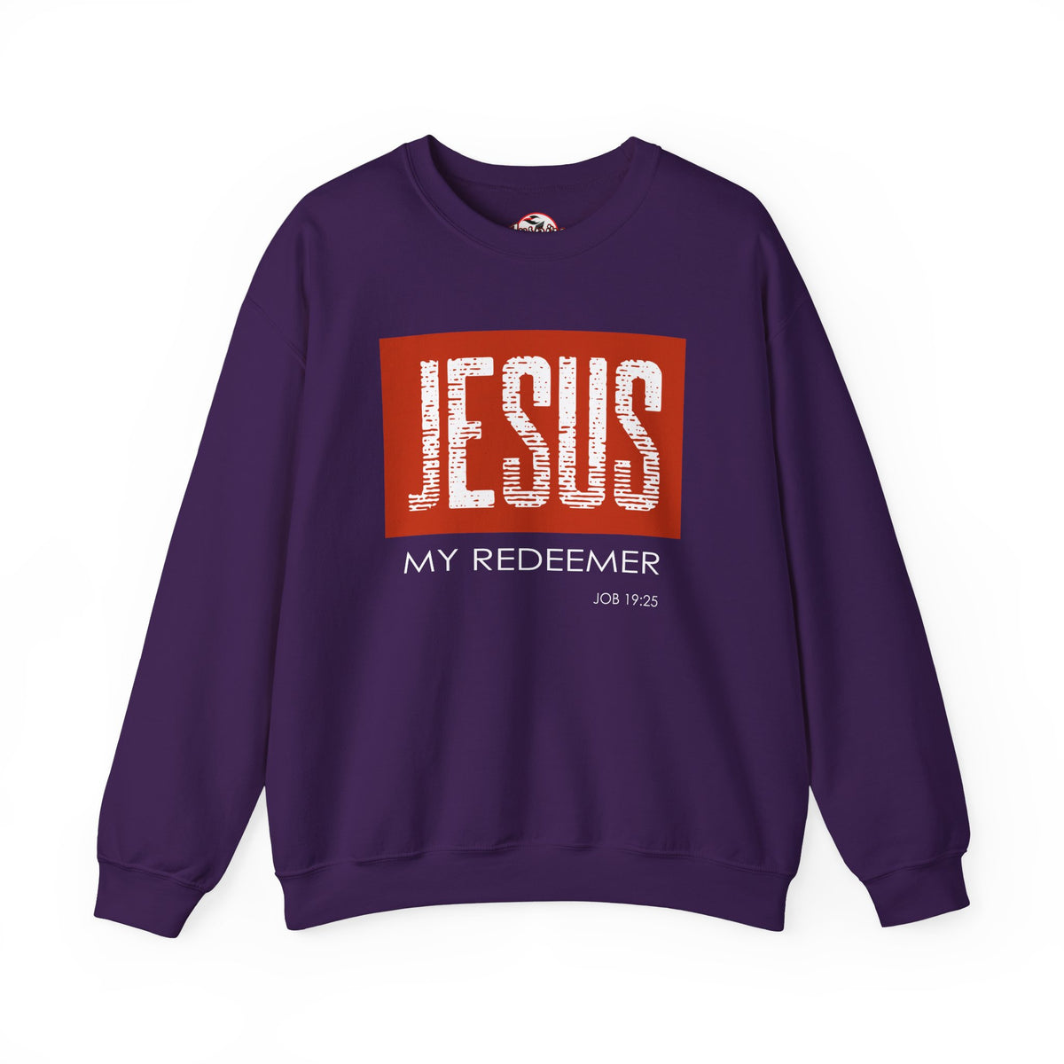 "Jesus My Redeemer" Inspirational Crewneck Sweatshirt