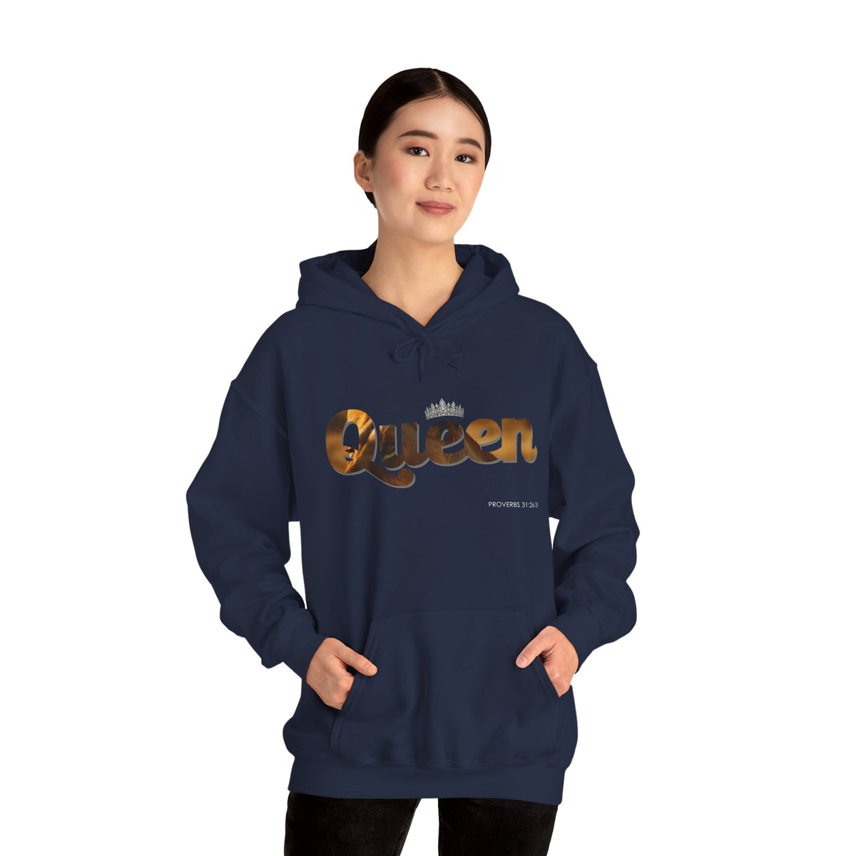 "Queen" Women's Graphic Pullover Hoodie