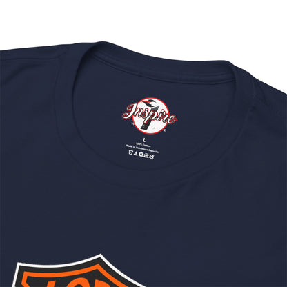 "Jesus Christ Lord and Savior" Motivational Crewneck Graphic T‑Shirt