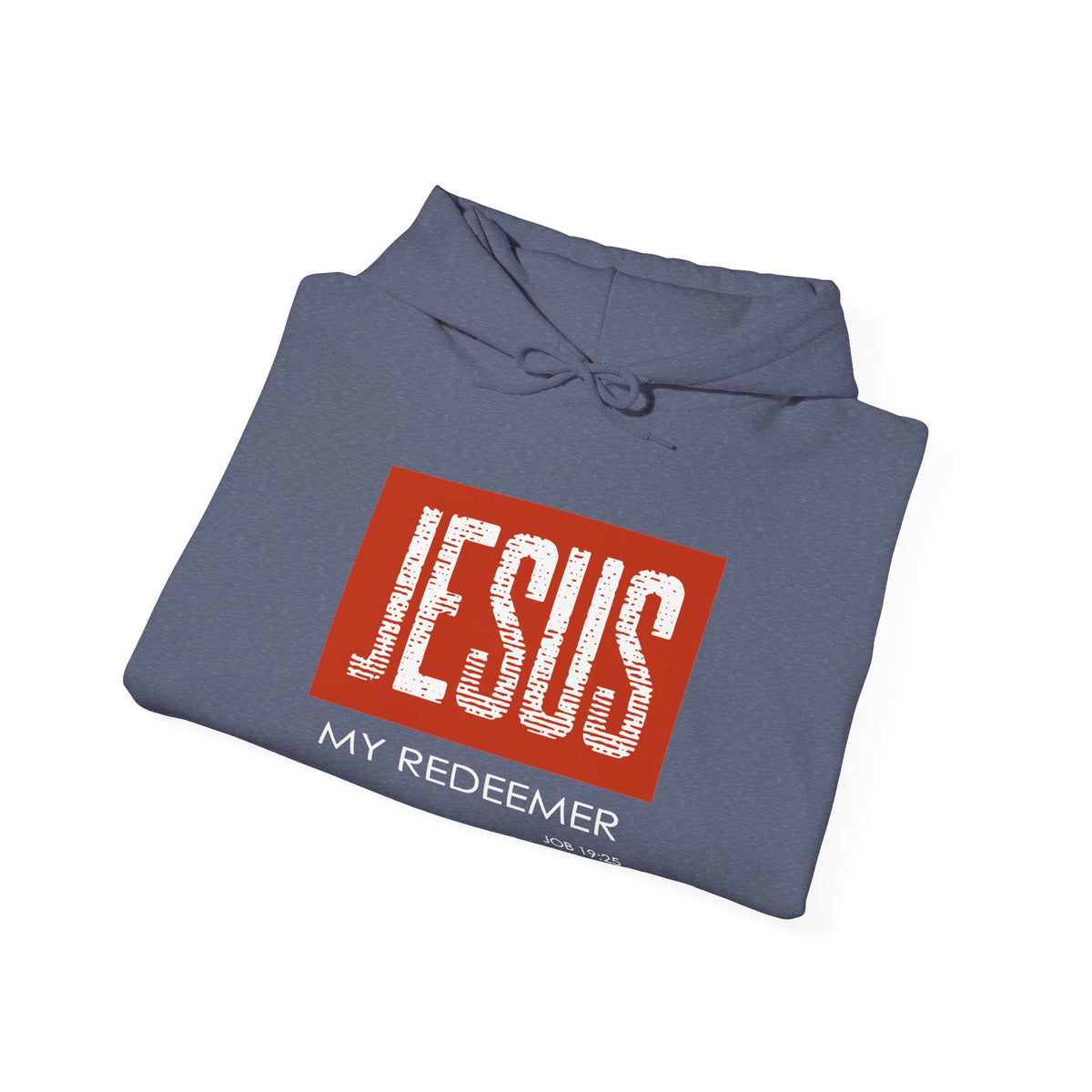 "Jesus My Redeemer" Inspirational Pullover Hoodie