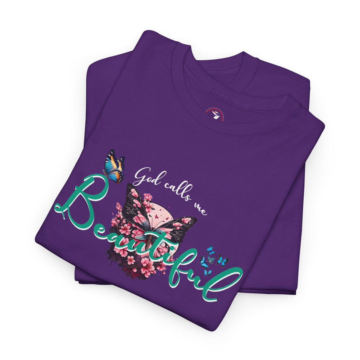 God Calls Me Beautiful Unisex Heavy Cotton Tee
