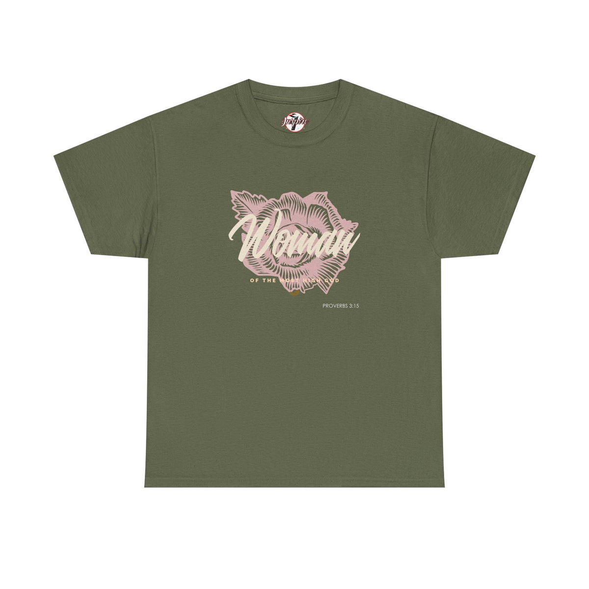 Woman of the Most High God Women's Heavy Cotton Tee
