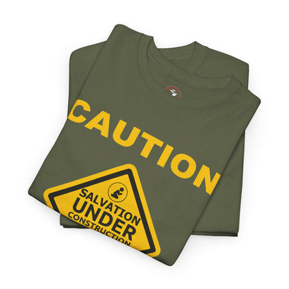 Salvation Under Construction Unisex Heavy Cotton Tee