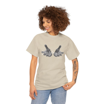 "Your Help Is Here" Women's Crewneck Graphic T-Shirt