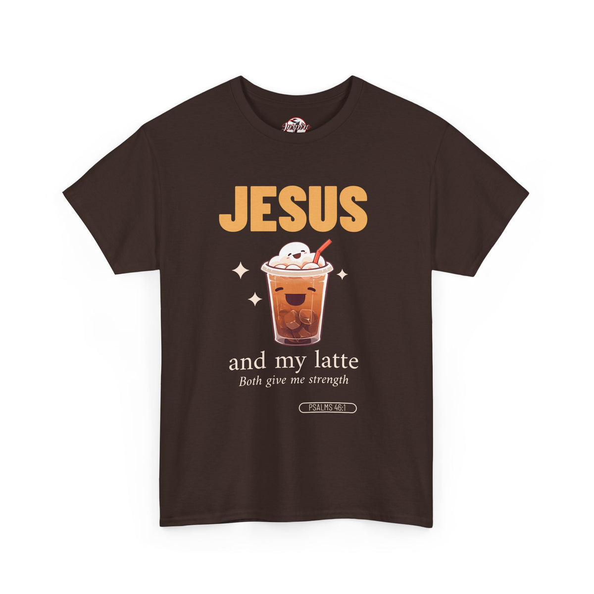 “Jesus and My Latte” Faith & Coffee Unisex Graphic Tee