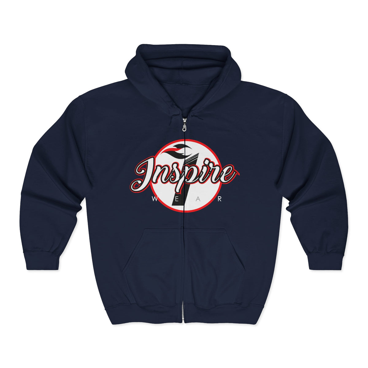 Inspire Wear Logo Full Zip Hoodie