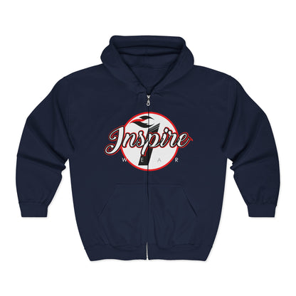Inspire Wear Logo Full Zip Hoodie
