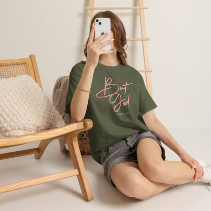 "But God" Womens Christian Faith Graphic Tee
