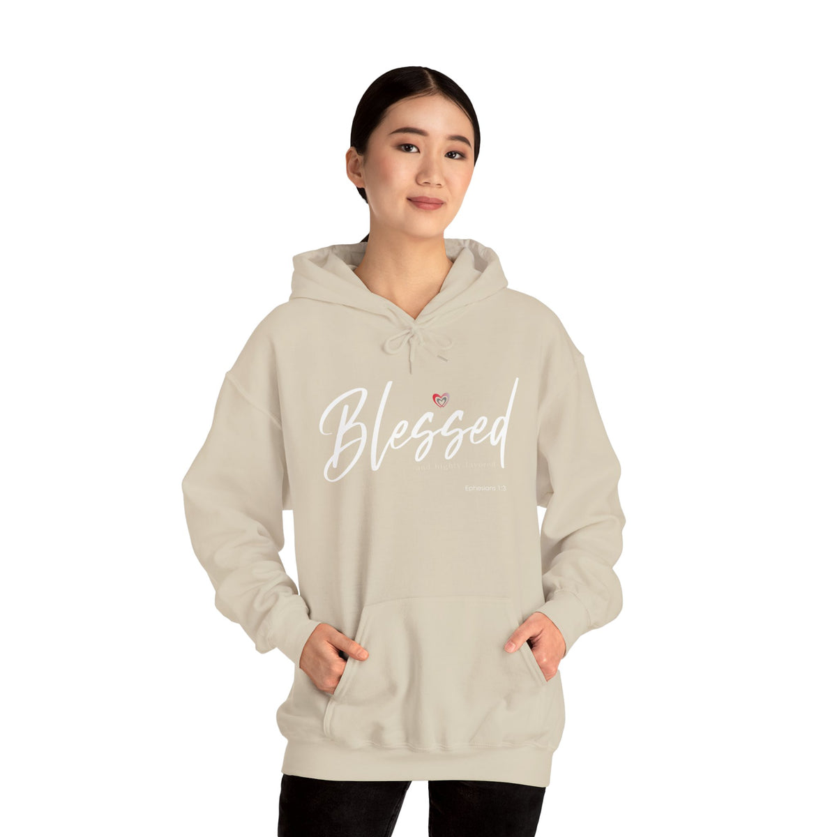 "Blessed" Women's Inspirational Pullover Hoodie