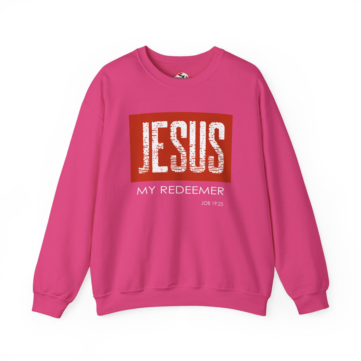 "Jesus My Redeemer" Inspirational Crewneck Sweatshirt