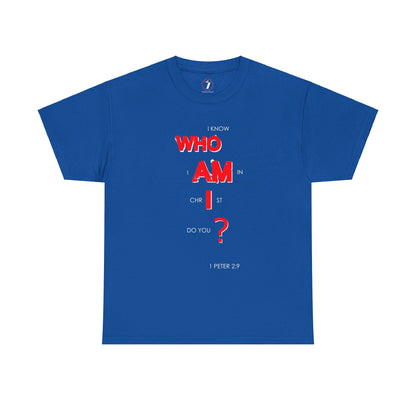 Who Am I ? Unisex Heavy Cotton Tee