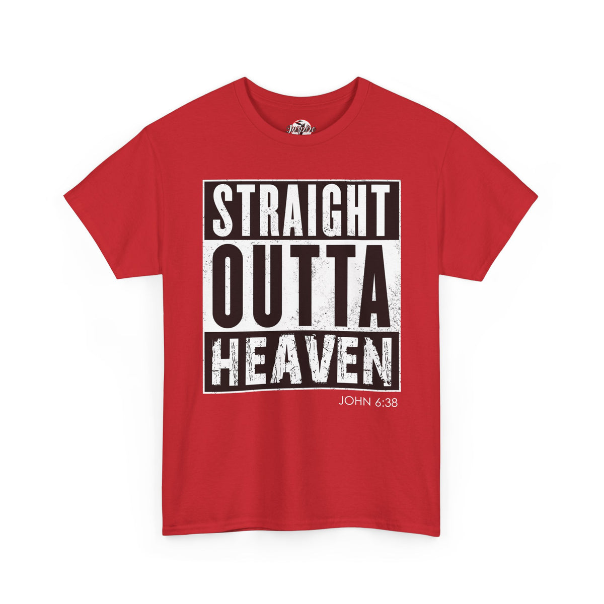 Straight Outta Heaven Unisex Inspirational Graphic T-Shirt