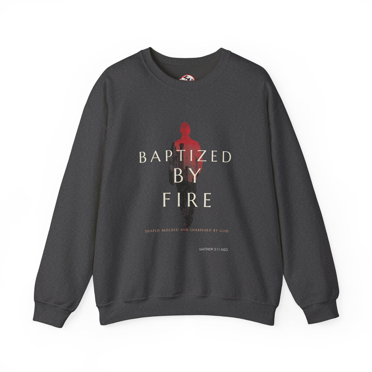 Baptized By Fire Unisex Crewneck Sweatshirt