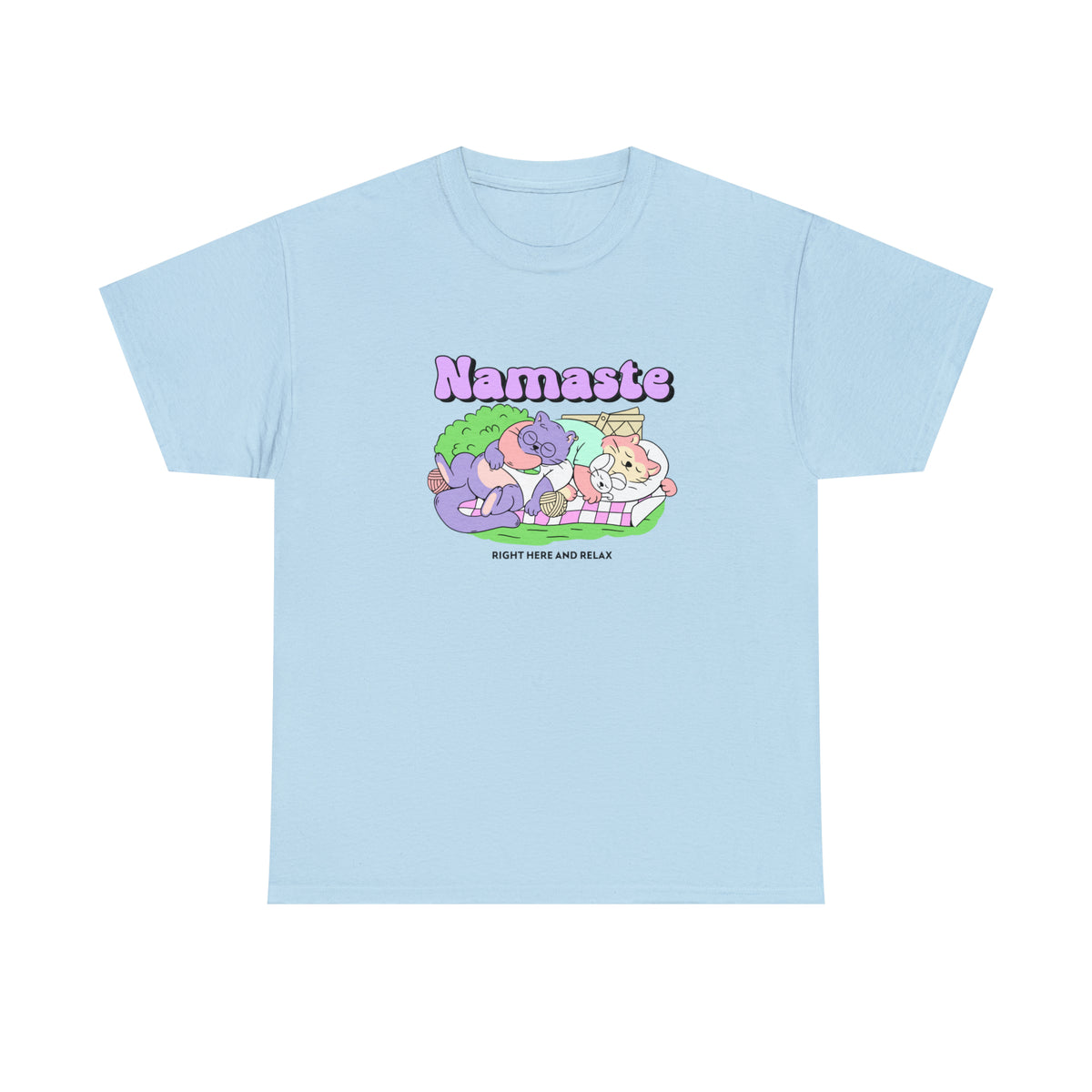 Namaste Unisex Heavy Cotton Tee