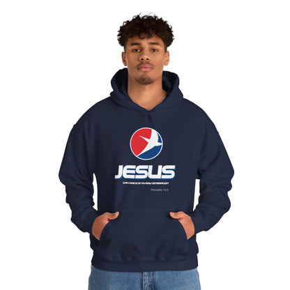 Jesus The Choice Logo Hoodie — Unisex Faith Pullover Hoodie