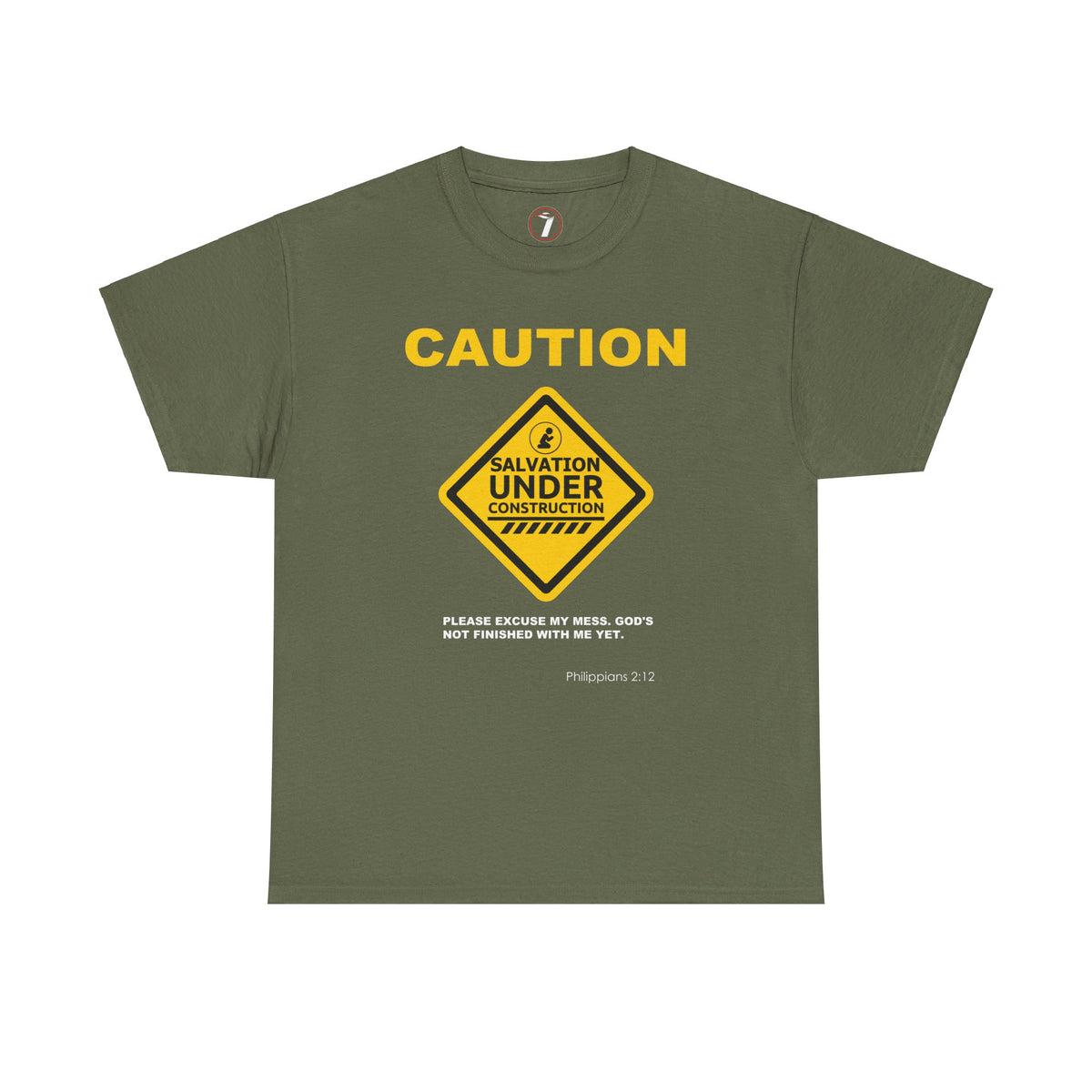 Salvation Under Construction Unisex Heavy Cotton Tee