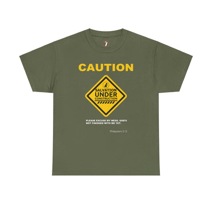 Salvation Under Construction Unisex Heavy Cotton Tee