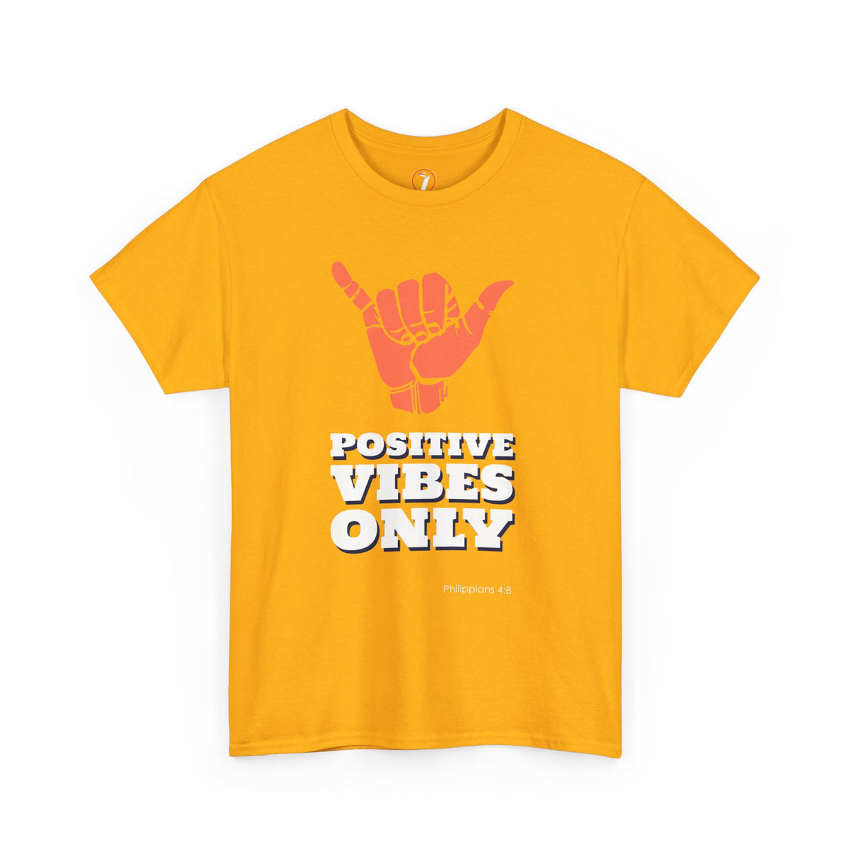 Positive Vibes Unisex Heavy Cotton Tee
