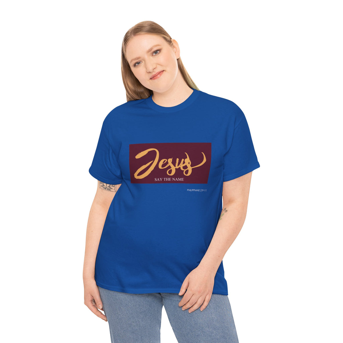 "Say The Name" of Jesus Unisex Graphic T-Shirt