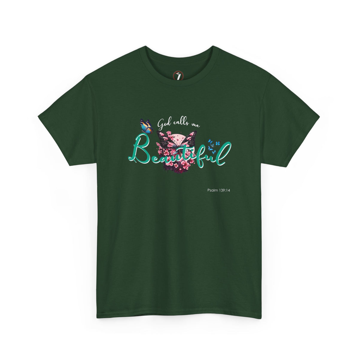 God Calls Me Beautiful Unisex Heavy Cotton Tee