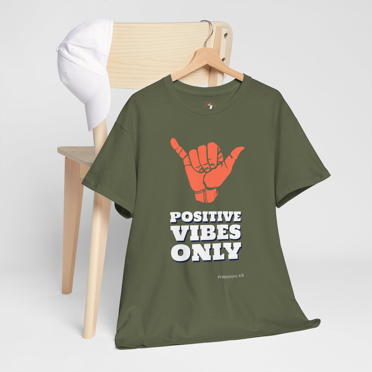 Positive Vibes Unisex Heavy Cotton Tee
