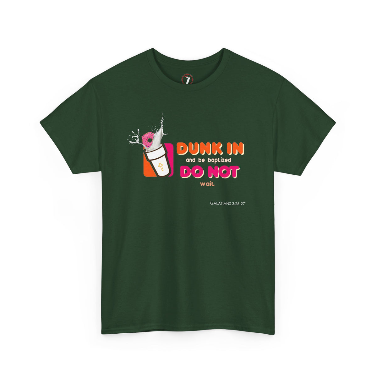 Dunkin Baptism Unisex Heavy Cotton Tee