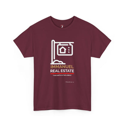 Immanuel Real Estate Unisex Heavy Cotton Tee