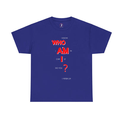 Who Am I ? Unisex Heavy Cotton Tee