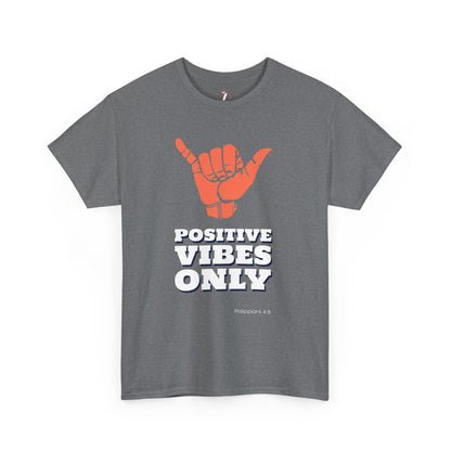 Positive Vibes Unisex Heavy Cotton Tee