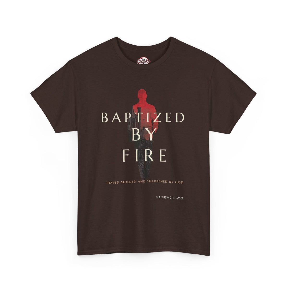 Baptized by Fire Unisex Heavy Cotton Tee