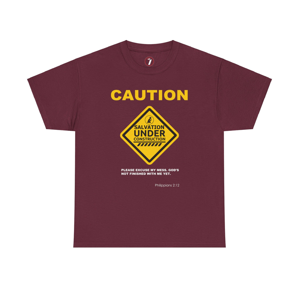 Salvation Under Construction Unisex Heavy Cotton Tee