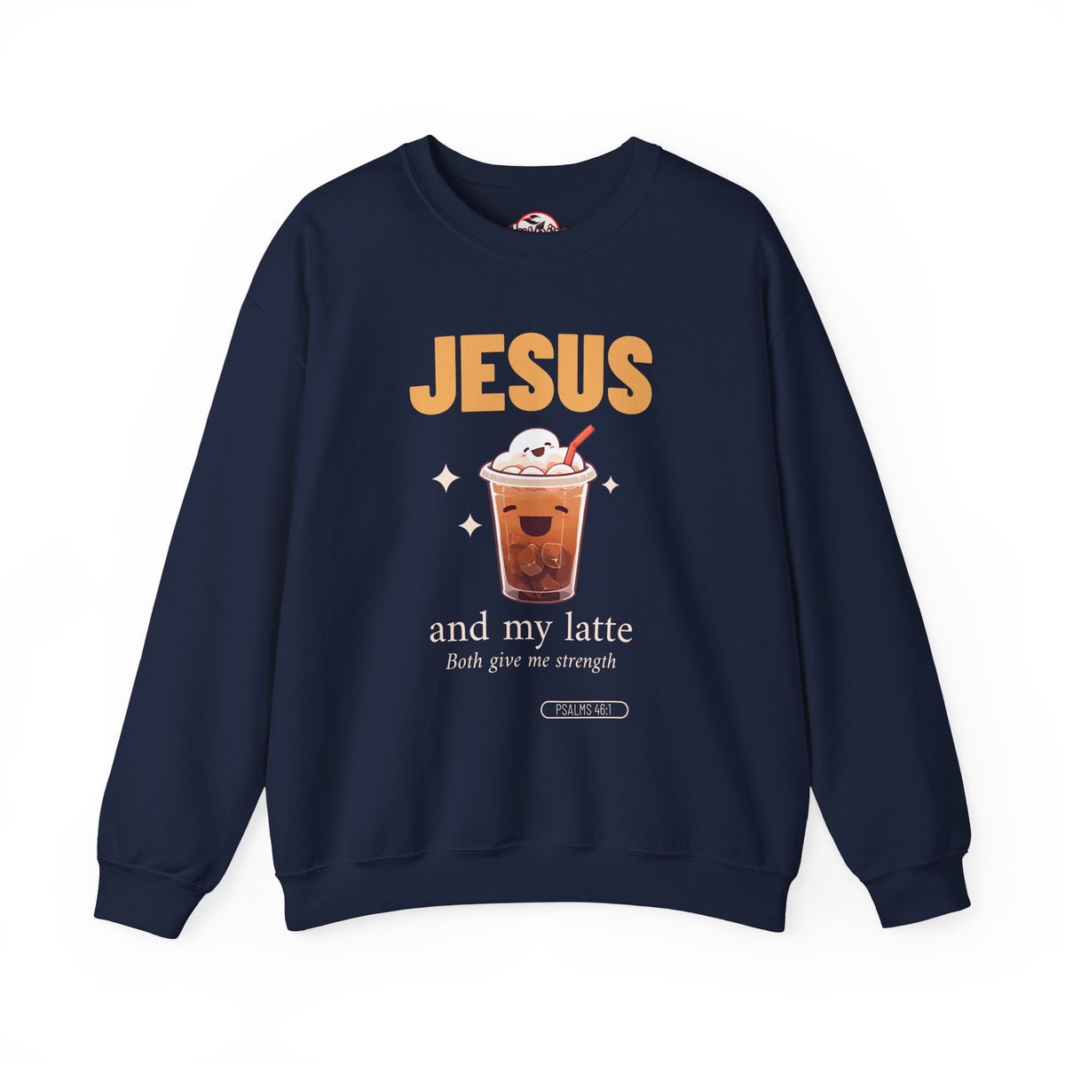 "Jesus and My Latte" Crewneck Sweatshirt