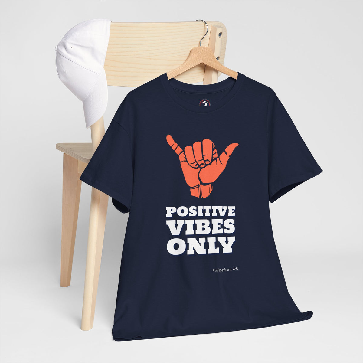 Positive Vibes Unisex Heavy Cotton Tee