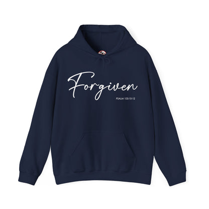 "Forgiven" Inspirational Pullover Hoodie