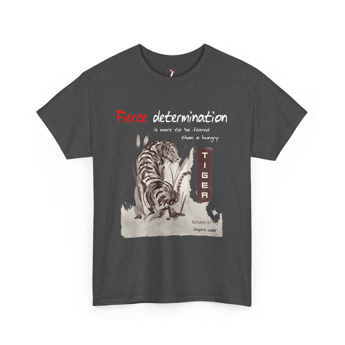 Fierce Determination Unisex Heavy Cotton Tee