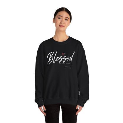 "Blessed" Women's Inspirational Crewneck Sweatshirt