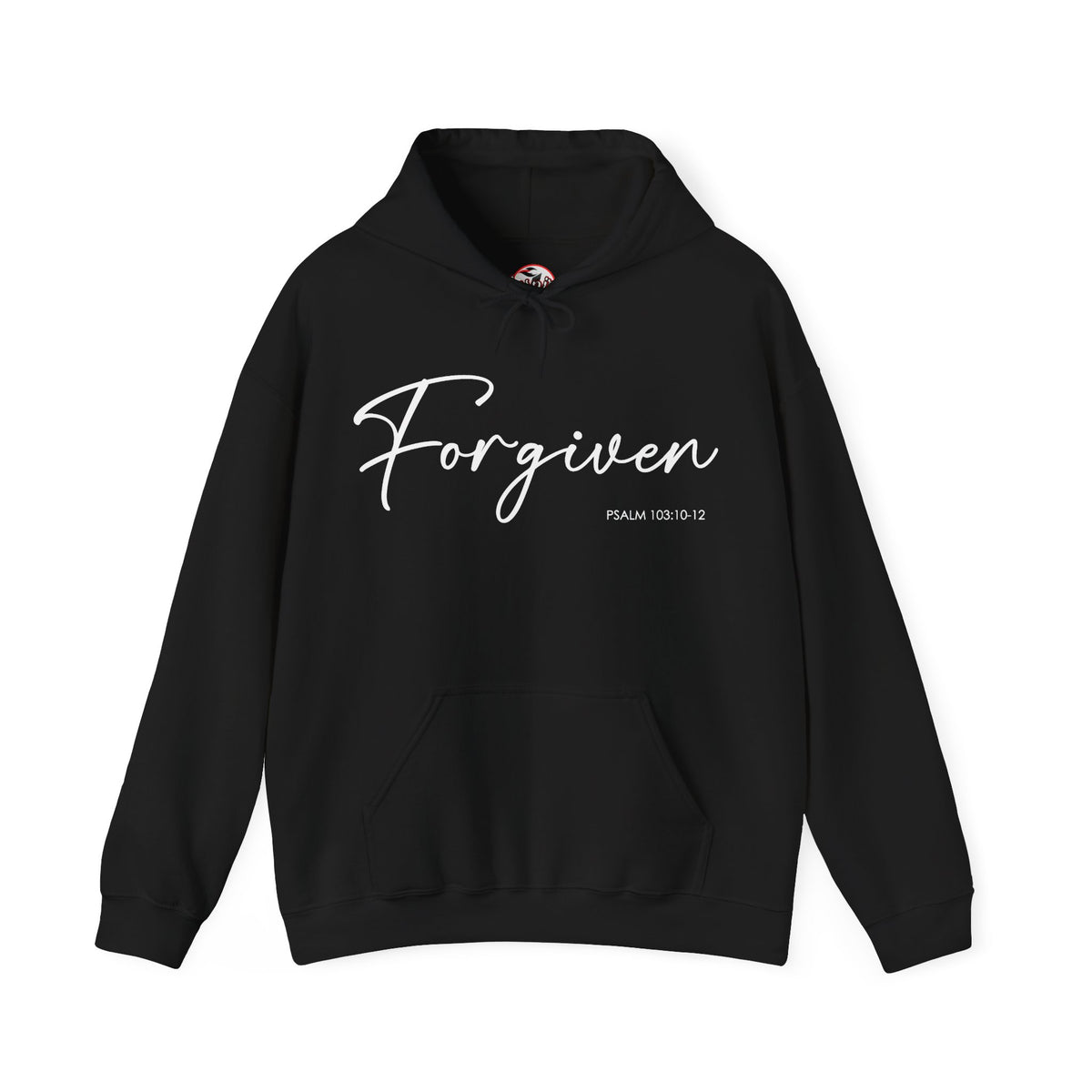 "Forgiven" Inspirational Pullover Hoodie