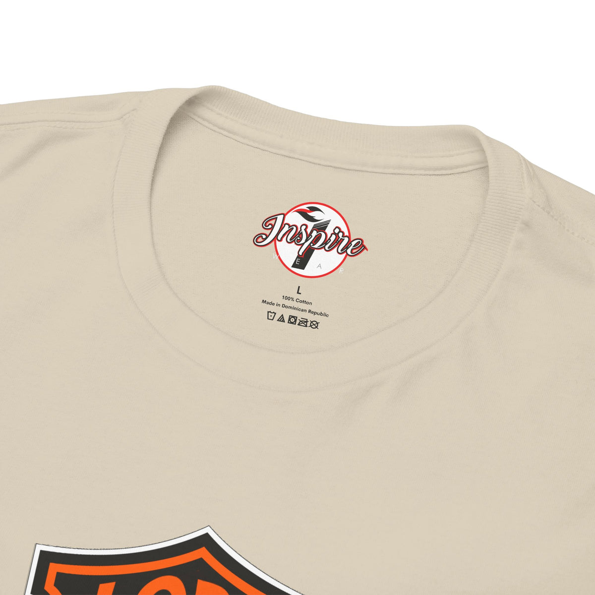 "Jesus Christ Lord and Savior" Motivational Crewneck Graphic T‑Shirt