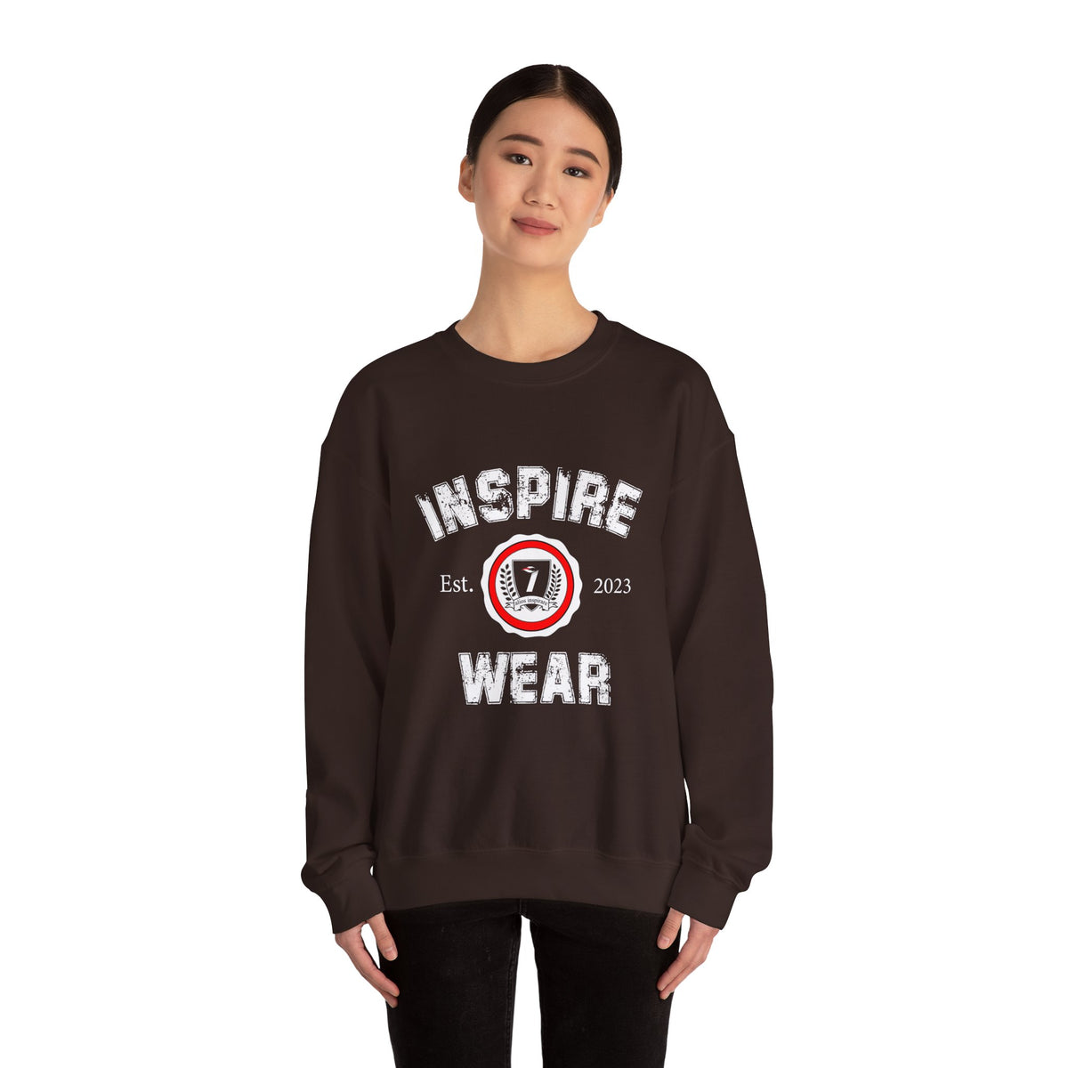 Inspire Wear Collegiate Unisex Heavy Blend™ Crewneck Sweatshirt