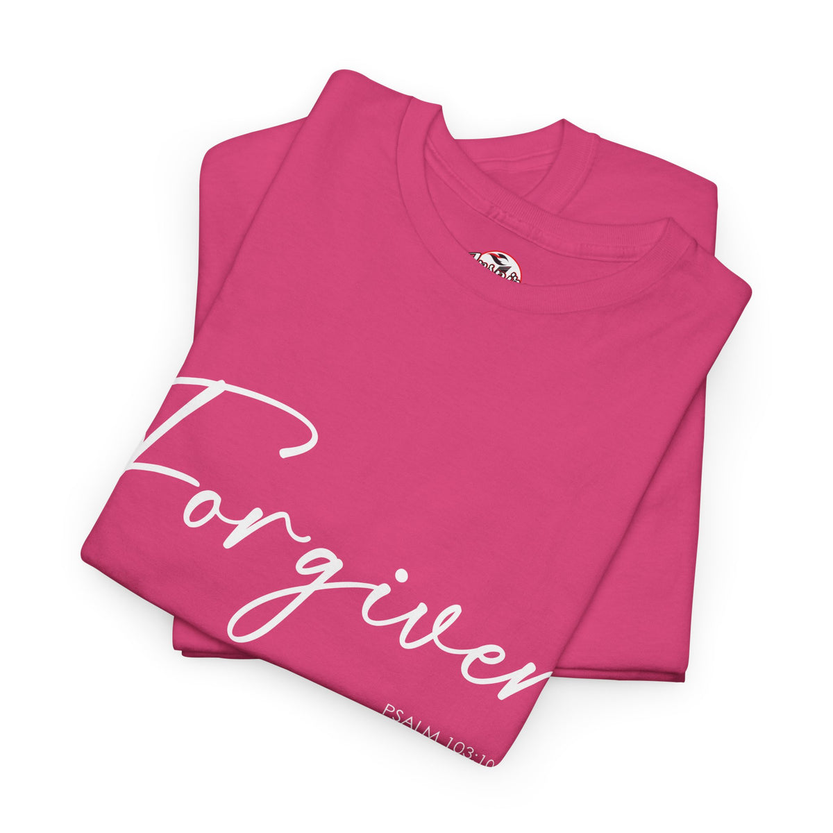 "Forgiven" Womens Christian Faith T-Shirt
