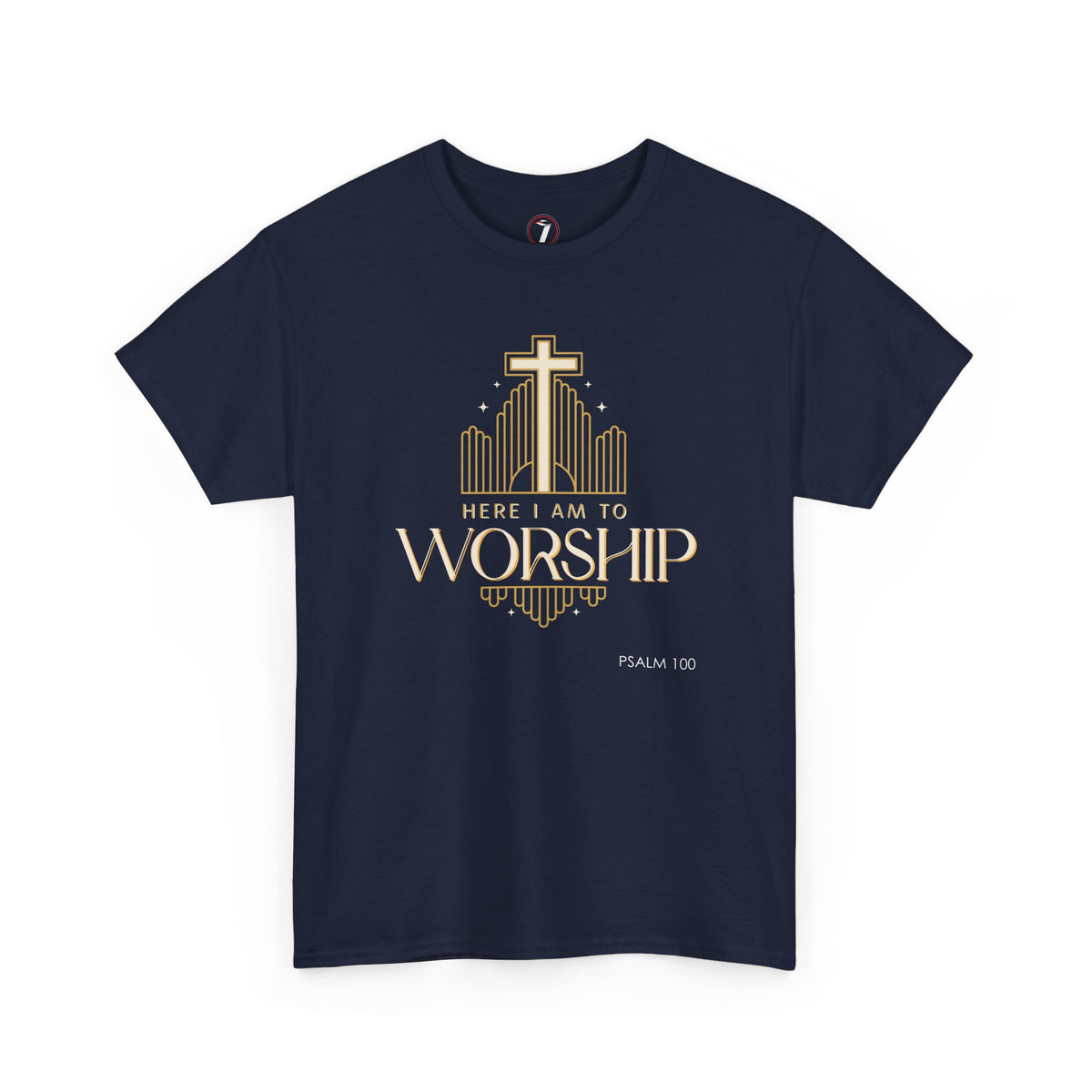 Here I am to Worship Unisex Heavy Cotton Tee