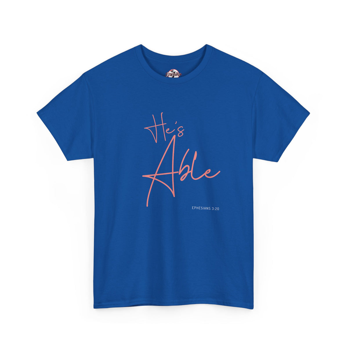 "He's Able" Women's Inspirational T-Shirt