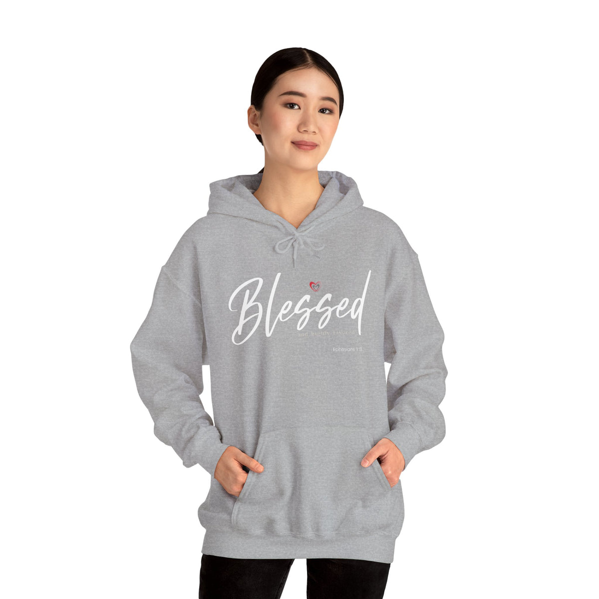 "Blessed" Women's Inspirational Pullover Hoodie